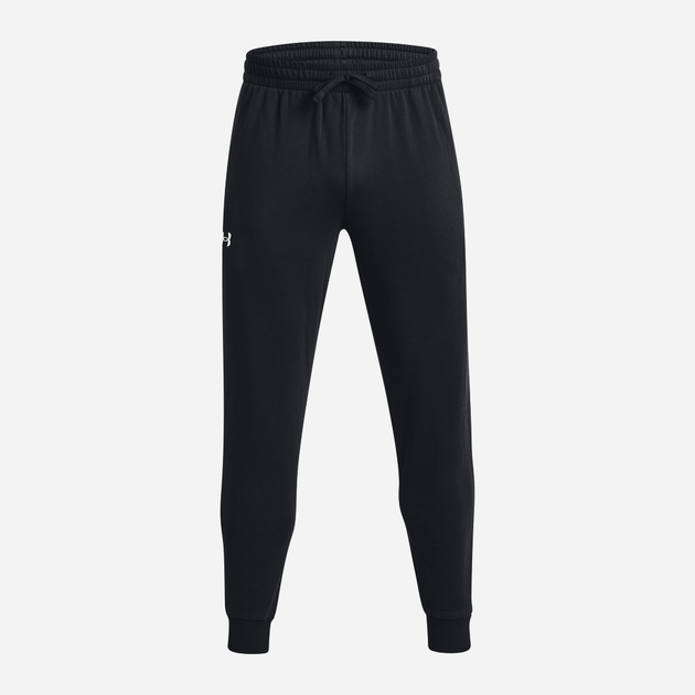Спортивні штани утеплені чоловічі Under Armour UA Rival Fleece Joggers 1379774-001 L Чорні (196884202224) - зображення 5