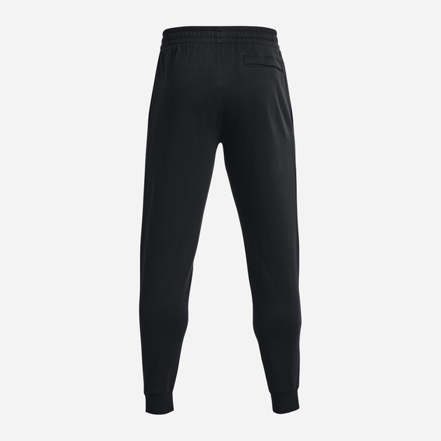 Спортивні штани утеплені чоловічі Under Armour UA Rival Fleece Joggers 1379774-001 S Чорні (196884202262) - зображення 6
