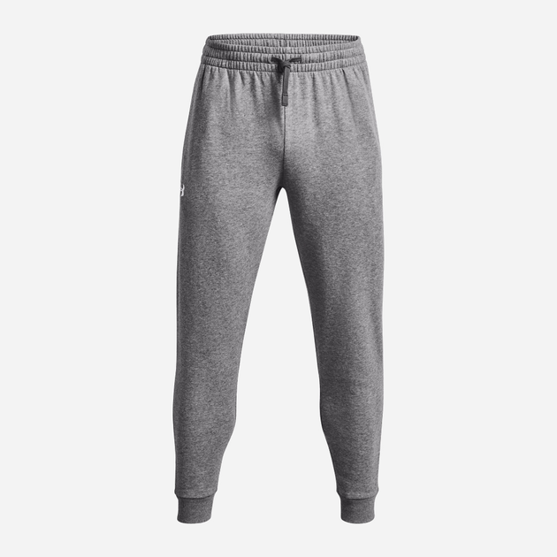 Spodnie dresowe męskie ocieplane Under Armour UA Rival Fleece Joggers 1379774-025 M Szare (196884792541) - obraz 5