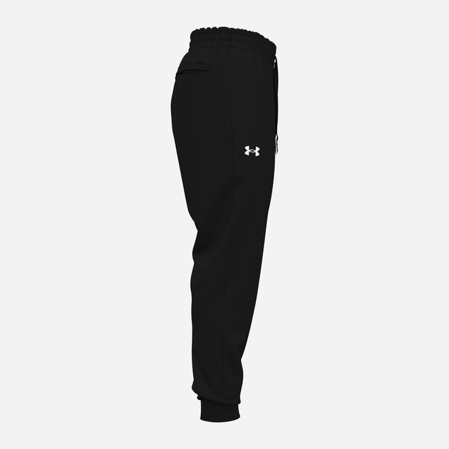 Спортивні штани утеплені чоловічі Under Armour UA Rival Fleece Joggers 1379774-001 S Чорні (196884202262) - зображення 7