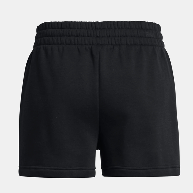 Spodenki damskie sportowe Under Armour Rival Fleece Short 1382723-001 M Czarne (196885509674) - obraz 6