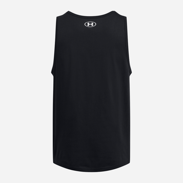Tank top męski sportowy Under Armour UA Sportstyle Logo Tank 1382883-001 S Czarny (196885457609) - obraz 4