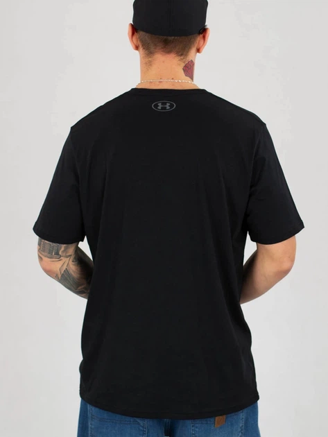 Футболка довга чоловіча Under Armour UA M Sportstyle LC SS UAR-1326799001 S Чорна (192007420643) - зображення 2