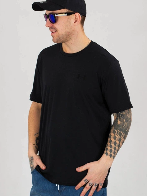 Футболка довга чоловіча Under Armour UA M Sportstyle LC SS UAR-1326799001 S Чорна (192007420643) - зображення 3