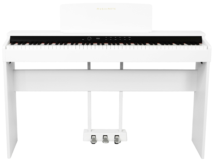 Pianino cyfrowe MusicMate MM-P60-W PureHarmony (5904119284113) - obraz 1