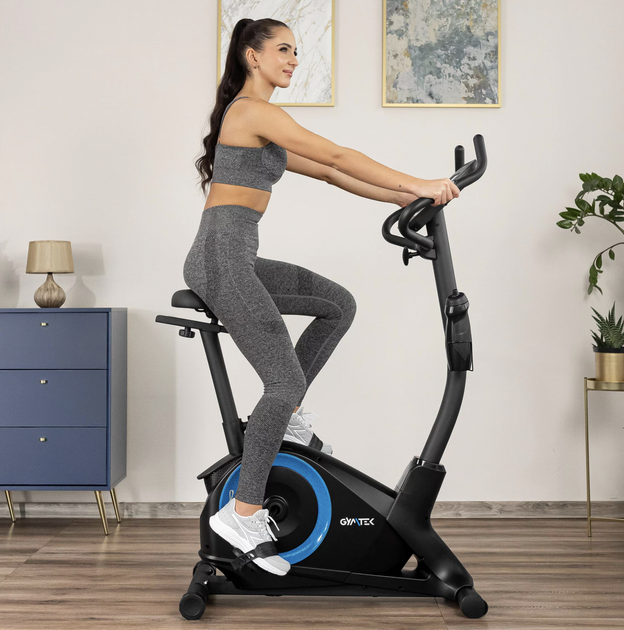 Велотренажер Gymtek XB3000 электромагнитный синий - изображение 15