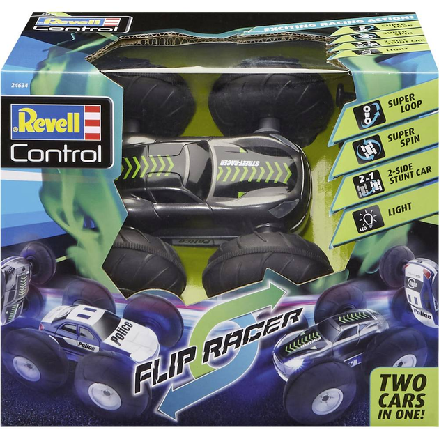 Автомобіль на радіокеруванні Revell Control Flip Racer 2 в 1 24634 (4009803246345) - зображення 1