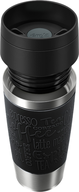 Термокружка Emsa Travel Mug Classic чорна 360 мл (4009049544809) - зображення 3