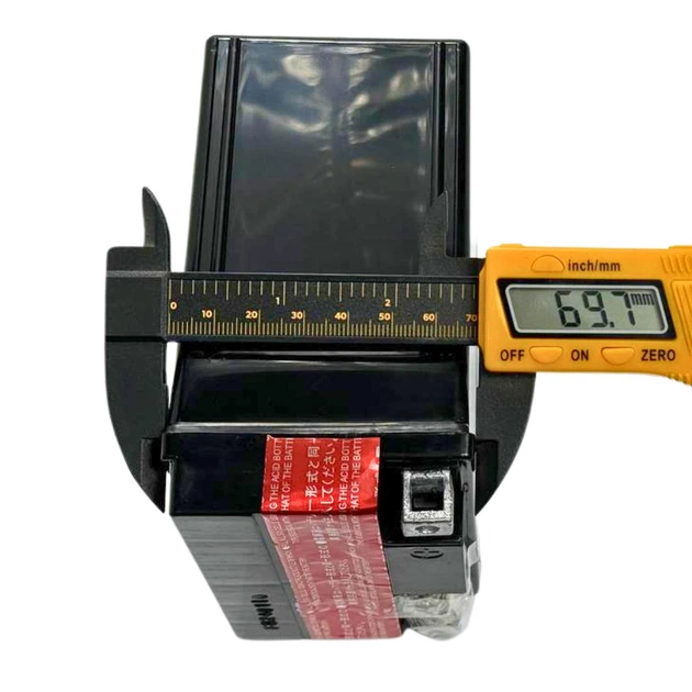 Акумулятор Outdo UTX7L-BS 12V6Ah/10HR кислотний вузький високий - Фото 3 Акумулятор Outdo UTX7L-BS 12V6Ah/10HR кислотний вузький високий - зображення 3