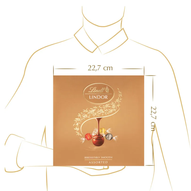 Конфеты Lindt Lindor Assorted ассорти из молочного, белого и черного шоколада, 150г - Фото 3 Конфеты Lindt Lindor Assorted ассорти из молочного, белого и черного шоколада, 150г - изображение 3