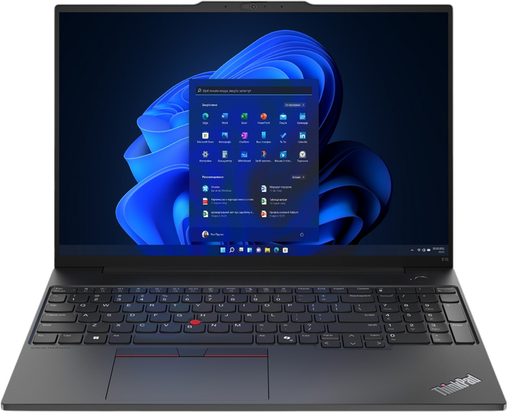 Ноутбук Lenovo ThinkPad E16 G2 (21M5002CPB) Black - зображення 1