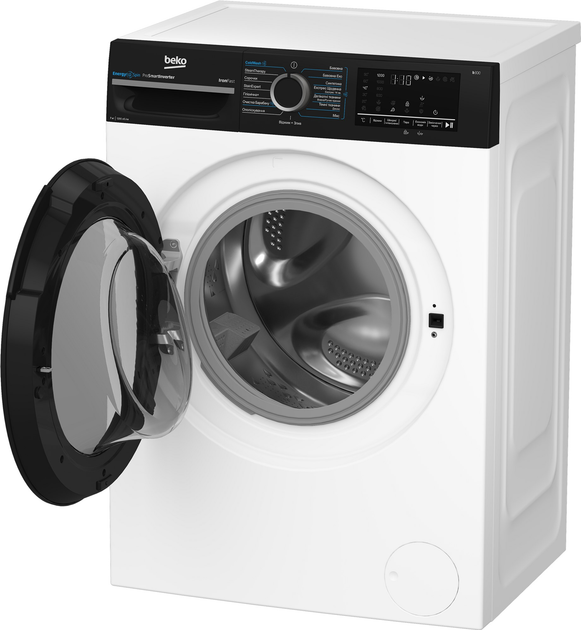 Стиральная машина узкая Beko BM3WFSU47235WPBB2 + Сушильная машина Beko BM3T47239WPBB2 + Соединительная планка Beko PSKS (комплект) - изображение 10