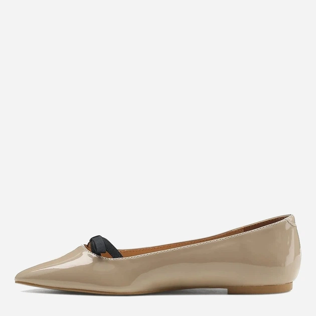 Женские балетки Nine West 101082289 38 24.8 см Бежевые (8683121979183) - изображение 3
