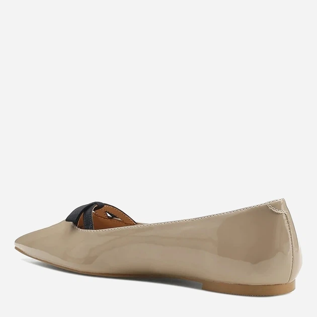 Женские балетки Nine West 101082289 38 24.8 см Бежевые (8683121979183) - изображение 4