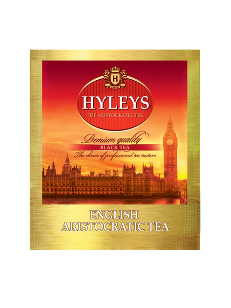Чай черный Hyleys Английский аристократический 125 пакетиков (4791045010005) - Фото 2 Чай черный Hyleys Английский аристократический 125 пакетиков (4791045010005) - изображение 2