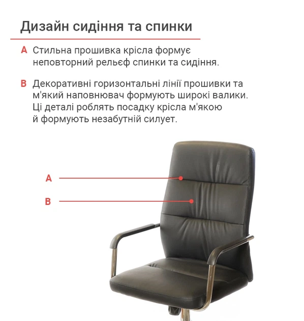 Кресло офисное АКЛАС Натан CH Tilt для дома Черный - изображение 5