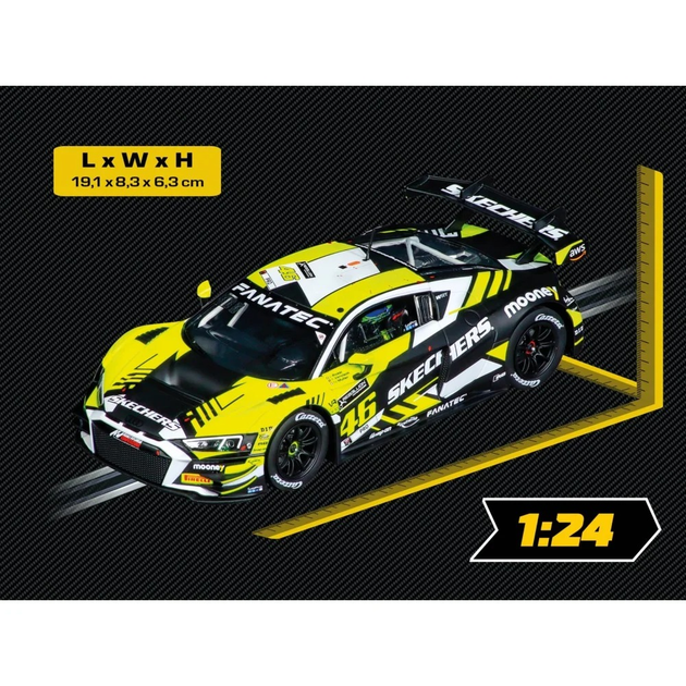Auto Carrera Digital 124 Audi R8 LMS GT3 evo II Valentino Rossi No.46 (23980) - obraz 3