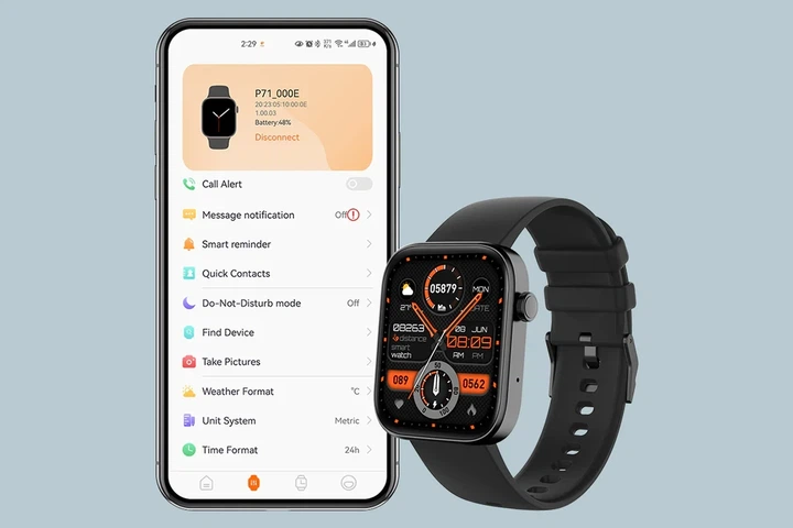 Умные смарт-часы Colmi P71 черный | Smart watch - изображение 4