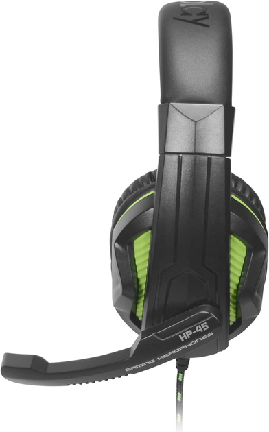 Навушники SteelPlay HP45 Black-Green (JVAXBSX00002) - зображення 3