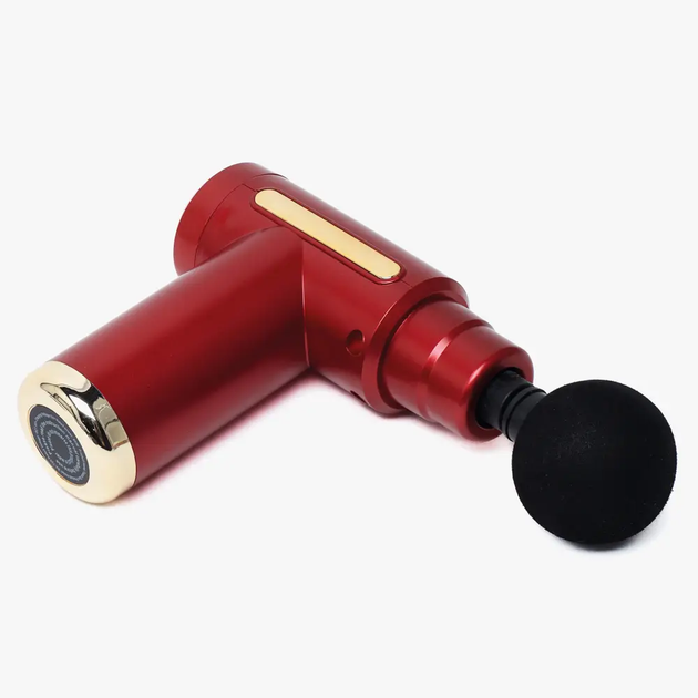 Масажер пістолет для тіла з 4 насадками та USB, акумуляторний / Перкусійний Gun Massager R01 (L) - изображение 7