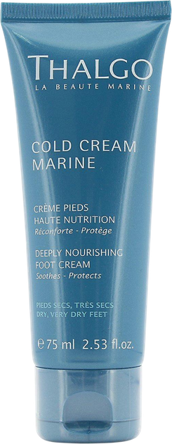 Krem do stóp Thalgo Cold Cream Marine nawilżający 75 ml (3525801651796) - obraz 1