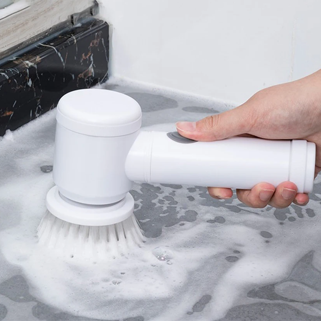 Електрична щітка для збирання 3в1 Magic Brush / Бездротова акумуляторна щітка для чищення та збирання - Фото 6 Електрична щітка для збирання 3в1 Magic Brush / Бездротова акумуляторна щітка для чищення та збирання - зображення 6