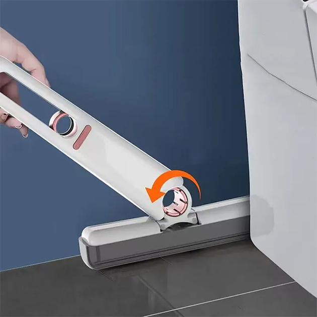 Портативная мини швабра с отжимом Mini Mop / Универсальная швабра для уборки дома и машины - изображение 6