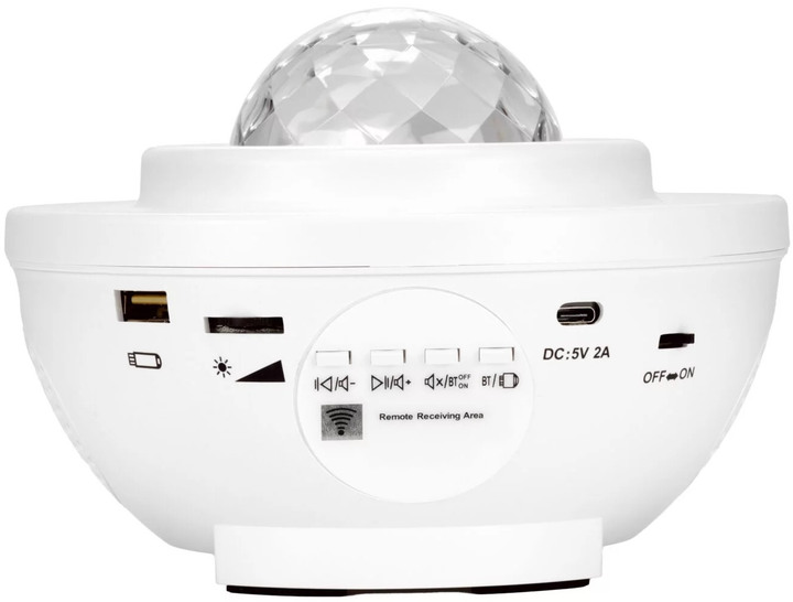 Зірковий проектор MusicMate MM-SL100-W CometGlow (5904119284816) - зображення 4