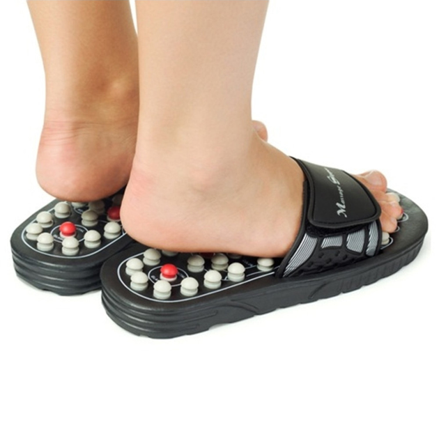 Масажні капці 38-39р, Massage Slipper NJ-498 / Тапочки для масажу ніг / Капці з шипами - зображення 2