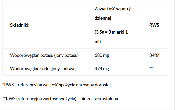 Дієтична добавка Slavito Бікарбонати Калій + Натрій 455 г (5900588006850) - зображення 2