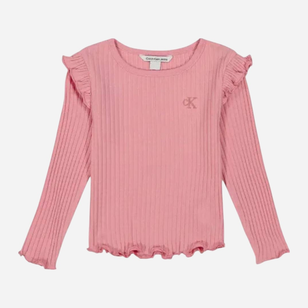 Детский комплект (лонгслив + джинсы) для девочки Calvin Klein 592549271 110 см Розовый/Голубой (1159825626) - изображение 3