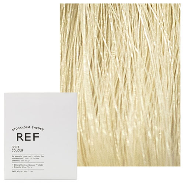 Farba do włosów Ref Stockholm Sweden Soft Colour bez amoniaku 10.0 Bardzo jasny blond 50 ml (7350016790420) - obraz 2