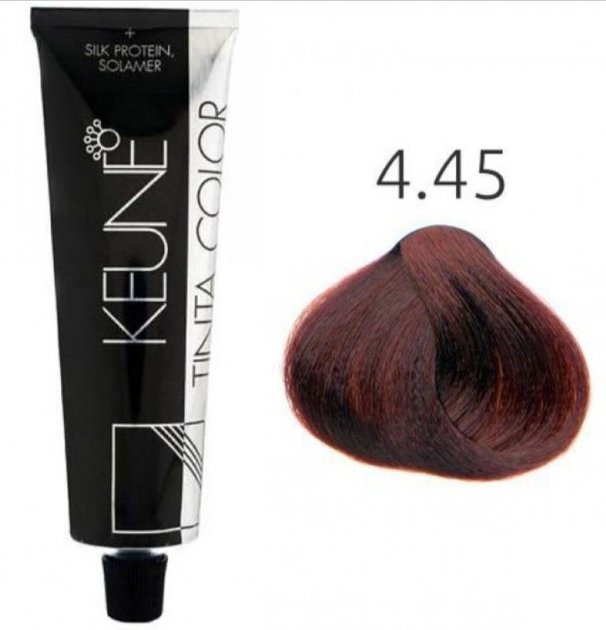 Фарба для волосся Keune Tinta Color 4.45 Medium Copper Mahogany Brown 60 мл (8717185381313) - зображення 4