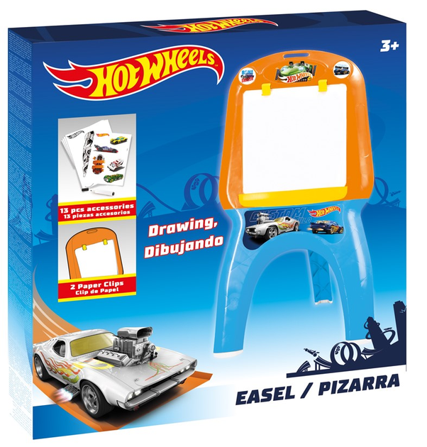 Tablica stojąca dla dzieci Dolu Hot Wheels 23117 (8690089023117) - obraz 1