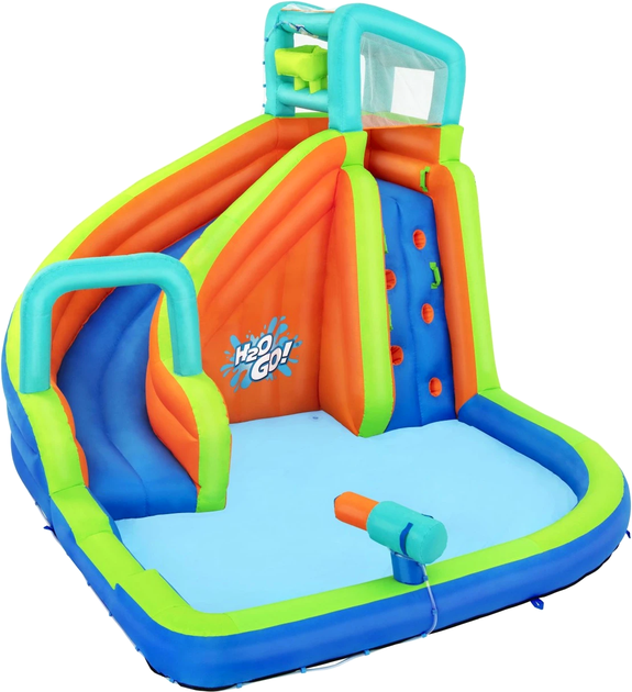 Надувний ігровий майданчик Bestway Turbo Splash Mega Water Park (6941607349885) - зображення 5