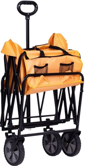 Садовий візок ModernHome by Multistore 47 x 105 см помаранчевий (BP-025 ORANGE) - зображення 4