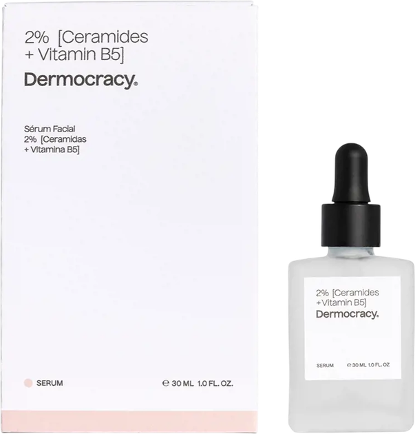 Serum do twarzy Dermocracy 2% Ceramides + Vitamin B5 30 ml (8437024153016) - obraz 1