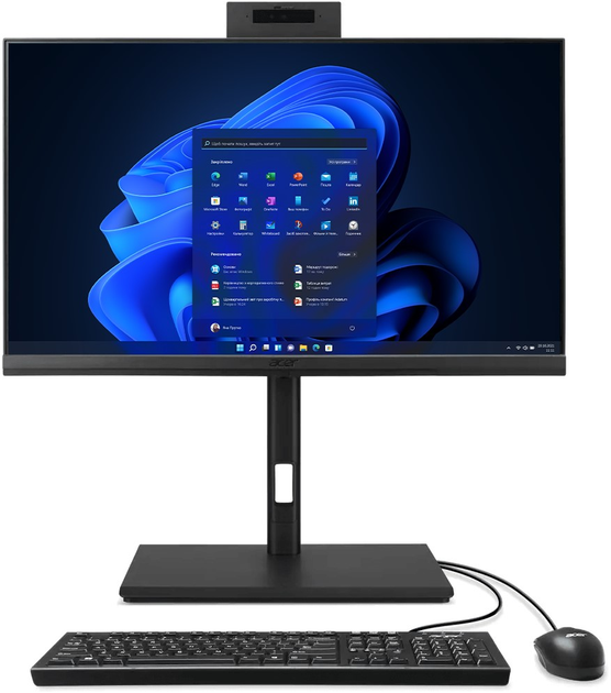 Monoblok Acer Veriton Vero Z All-in-One VVZ4724GT (DQ.R1TEP.007) Black - obraz 1