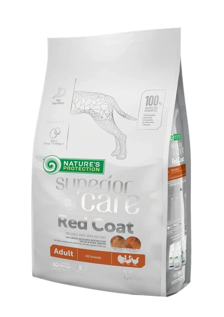 Сухий корм Nature's Protection Superior Care Sensitive Skin & Stomach Adult Small Breeds для дорослих собак малих порід з чутливим травленням та проблемною шкірою 1.5 кг (арт NPSC45794) - Фото 2 Сухий корм Nature's Protection Superior Care Sensitive Skin & Stomach Adult Small Breeds для дорослих собак малих порід з чутливим травленням та проблемною шкірою 1.5 кг (арт NPSC45794) - зображення 2