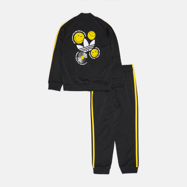 Детский спортивный костюм (толстовка + штаны) Adidas Sst Tracksuit JD0450 122-128 см Черный (4067905476077) - изображение 2