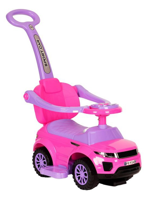 Jeździk Multistore 3 w 1 614W Różowy (5903769977369) - obraz 13