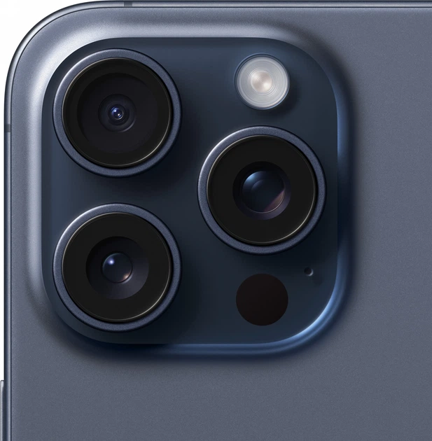 Мобильный телефон Apple iPhone 15 Pro Max 256GB Blue Titanium (REF