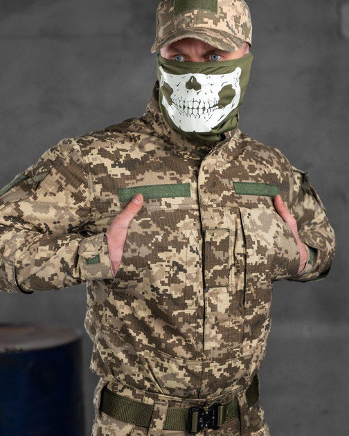 Чоловічий демісезонний статутний костюм із бейсболкою XL піксель (14601) - зображення 3