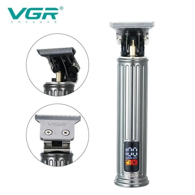 Тример універсальний LCD Grooming Kit IPX4 100% водонепроникний VGR V-078 PRO - Фото 5 Тример універсальний LCD Grooming Kit IPX4 100% водонепроникний VGR V-078 PRO - изображение 5