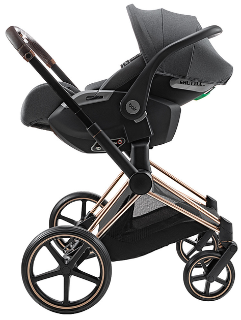 Автокресло Bair Shuttle i-size GM-02 graphite midnight - изображение 10