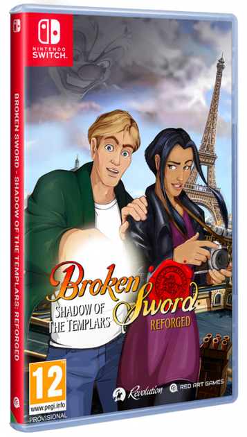 Гра Nintendo Switch Broken Sword - Shadow of the Templars: Reforg. (Картридж) (3760328374531) - зображення 1