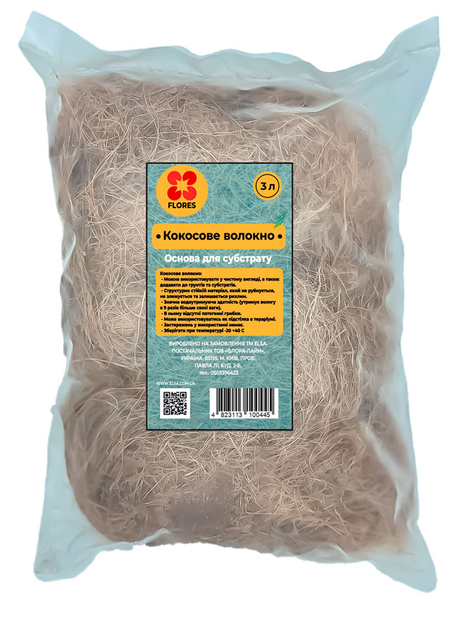Кокосовое волокно 3 л (kvol-3l-FL) – фото, отзывы, характеристики в ...