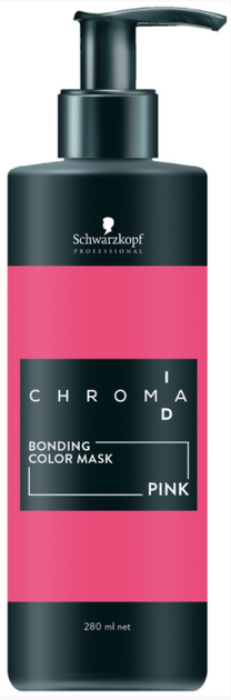 Тонуюча бондінг-маска для волосся Schwarzkopf Chroma ID Bonding Color Mask PINK Рожева 280 мл - Фото 2 Тонуюча бондінг-маска для волосся Schwarzkopf Chroma ID Bonding Color Mask PINK Рожева 280 мл - зображення 2