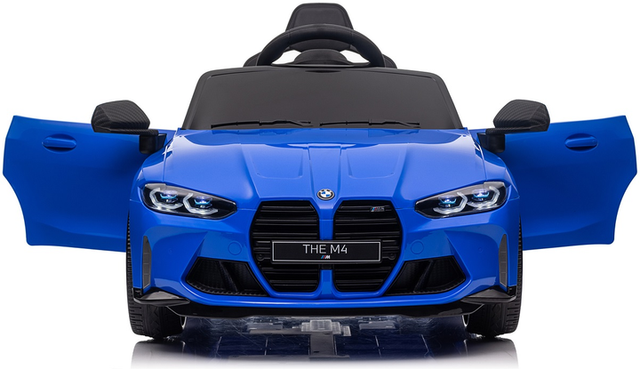 Дитячий електромобіль BMW M4 12V PlayHouse синій - зображення 2