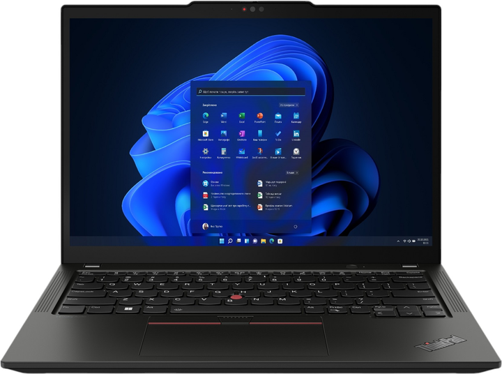 Ноутбук Lenovo ThinkPad X13 Gen 5 (21LU000QPB) Black - зображення 2